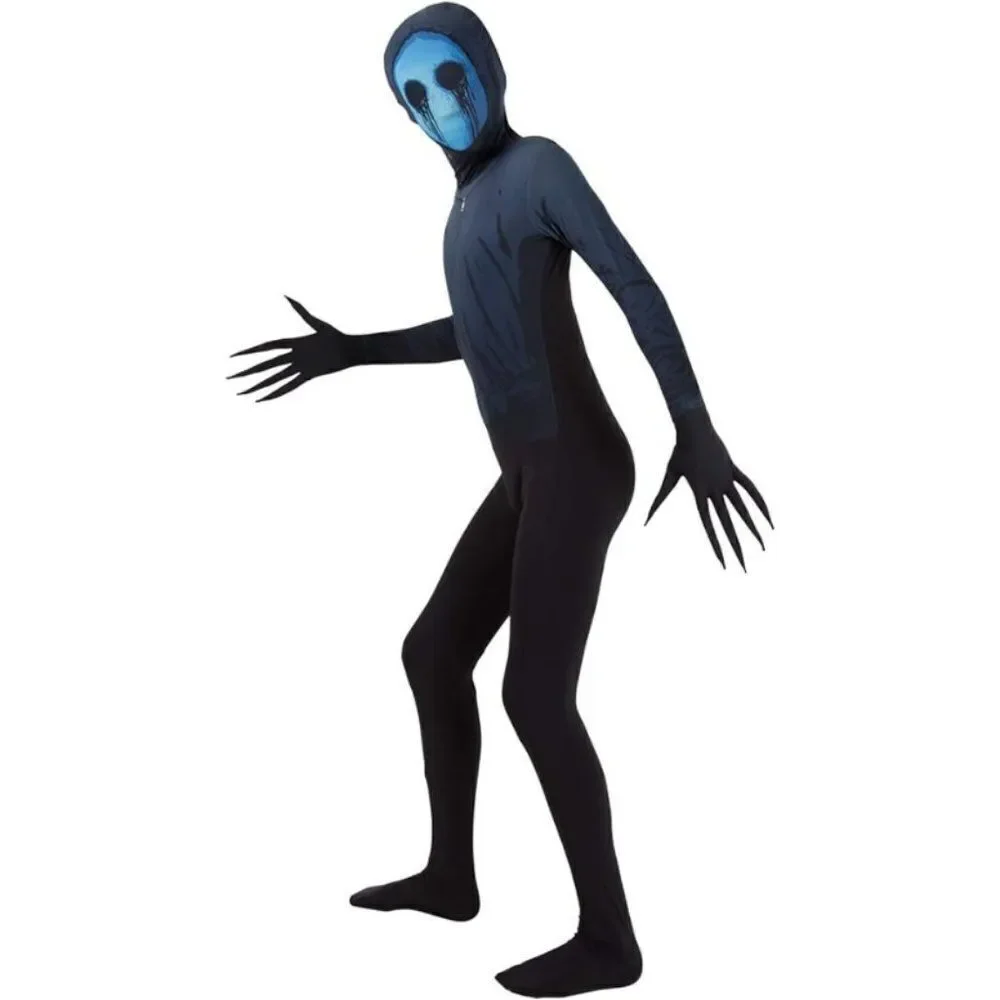 Morphsuits Eyeless Jack Costumes, Scary Jeff The Killer Skinwalker Costume Kids